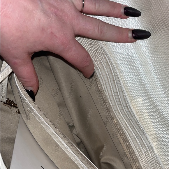 Brahmin Dayan Sea Salt White Carman handbag MSRP $375 - Picture 13 of 13